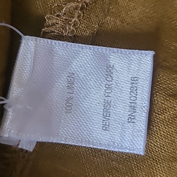 Garnet Hill Chestnut Brown Easy Linen Button Down Tank - Size 12 - Picture 6 of 7